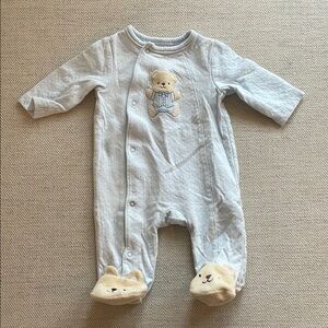Little Me Baby Boy footie